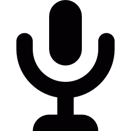 micrófono de radio icono