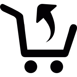 carrello del supermercato icona