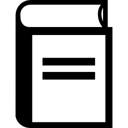 Book outline icon