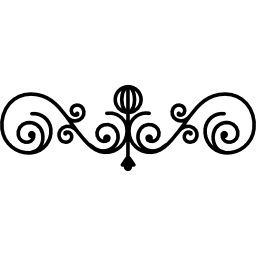 spiralen van wijnstokken icoon