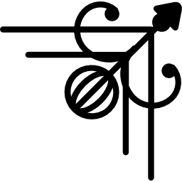 花のコーナーデザイン icon