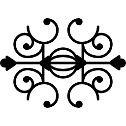 bal omgeven door spiralen icoon