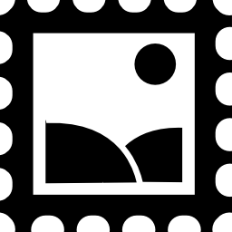variante de timbre avec vue sur la nature Icône