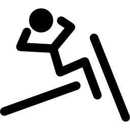 flexión abdominal de gimnasta icono