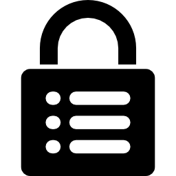 Безопасность данных иконка
