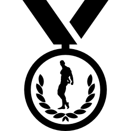 Призовая медаль иконка