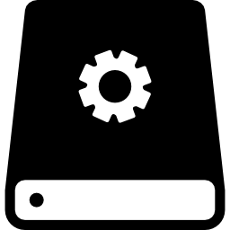 Data storage disc icon