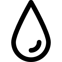 Sweat or tear drop outline icon