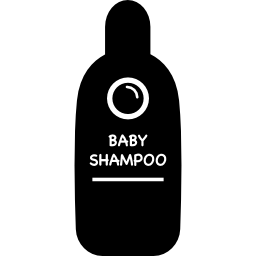contenitore per shampoo per bambini icona