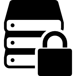 sicurezza di archiviazione icona
