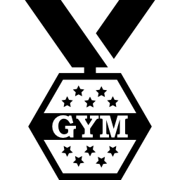 gymnastiek medaille variant icoon