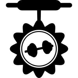 medaille driehoekige randen variant icoon