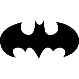 pipistrello con variante logo ali aperte icona