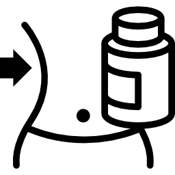 허리를 줄이기위한 약물 icon