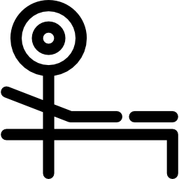 práctica de gimnasta icono