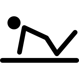 gymnastiek houding icoon