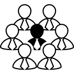 ビジネスマンのグループ icon