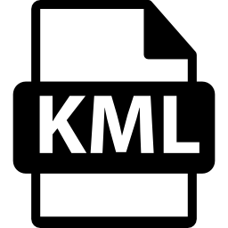 KML file format interface icon