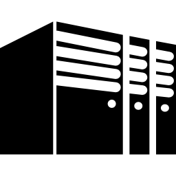 armario de almacenamiento de datos icono