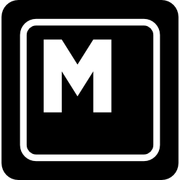 tecla del teclado m icono