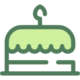 Birthday cake icon