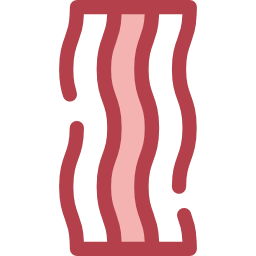 bacon Icône