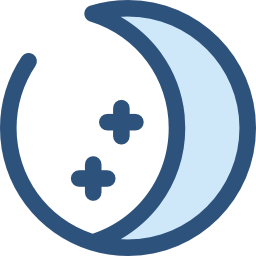 luna llena icono