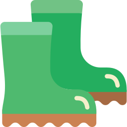botas de agua icono