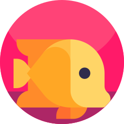Тропическая рыба иконка