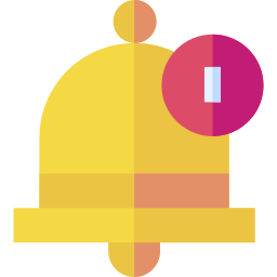 Notification bell icon