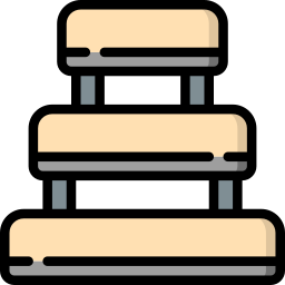 Tiered cake icon