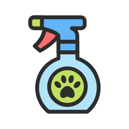 botella de spray icono