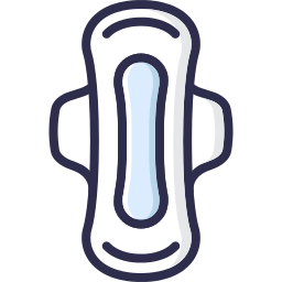 Sanitary napkin icon