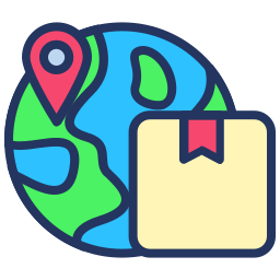 Delivery box icon