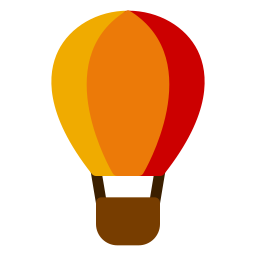 Air balloon icon