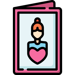 Greeting card icon