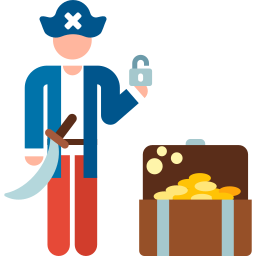 pirata icono