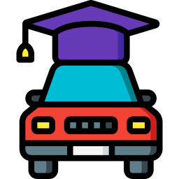 Driving school icon