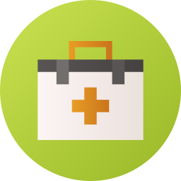 First aid kit icon