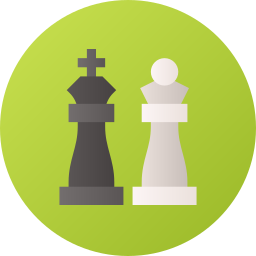 piezas de ajedrez icono