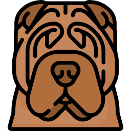 shar pei icon