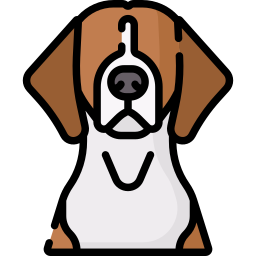 foxhound americano icono