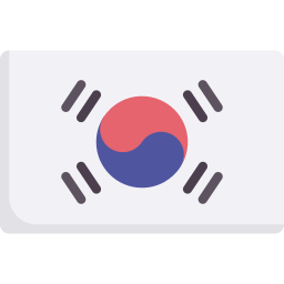 corea del sur icono