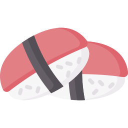 rouleau de sushi Icône
