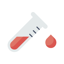 Blood test icon