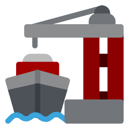 Cargo ship icon