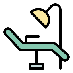 Dentist chair icon