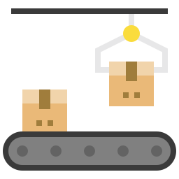 Conveyor belt icon