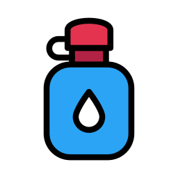 botella de agua icono