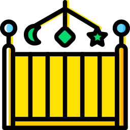 детская кроватка иконка